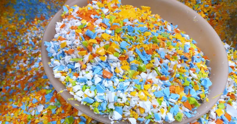 Plastic packaging waste