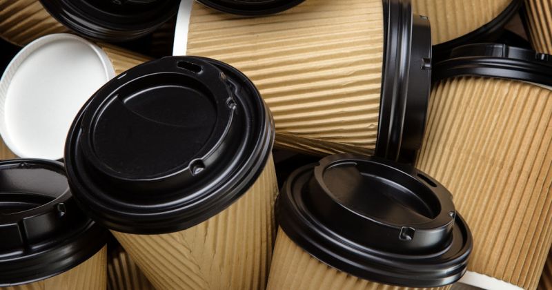 Single use coffee cups